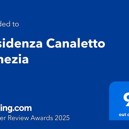 Residenza Canaletto Venezia Eksteriør billede